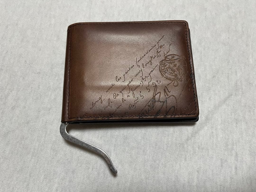 【Berluti】ベルルッティ フィギュア  スクリットレザー ウォレット