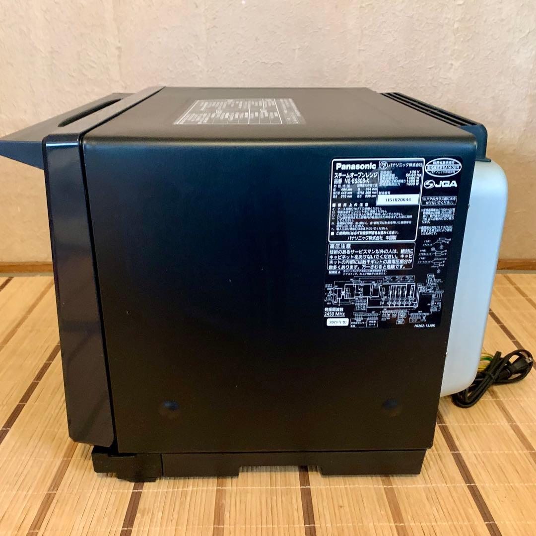 【美品】スチームオーブンレンジ　パナソニック　NE-BS808-K 21年製