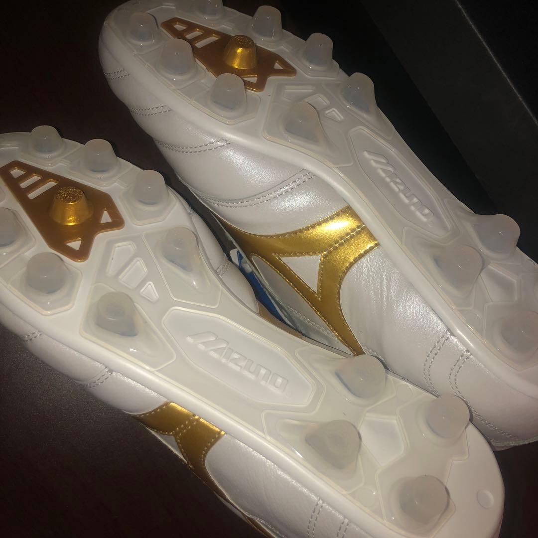 新品 未使用 タグ付 モレリア2 ジャパン 24.5cm Bright Gold