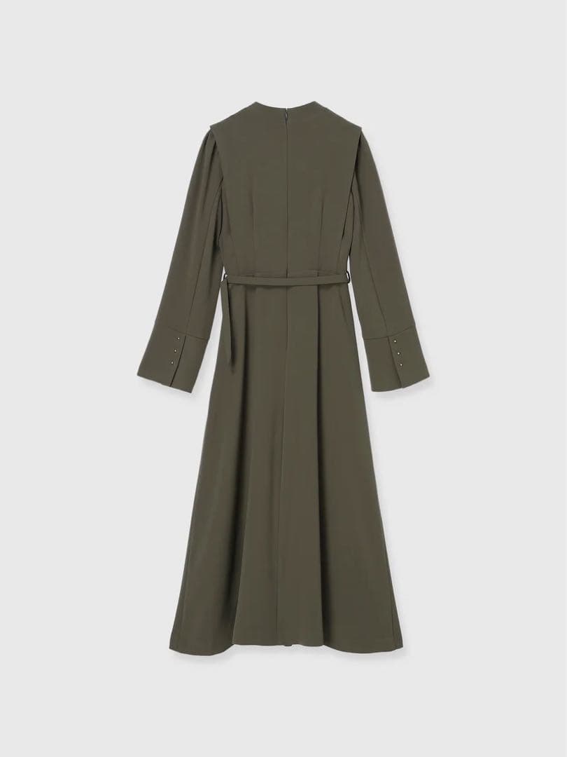 【新品未使用】anuans ダブルサテンクラシカルワンピース