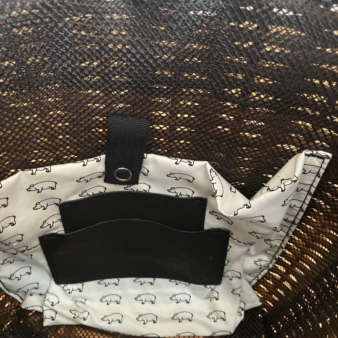 ねじねじページ　エバゴス かごバッグ スカーフ付き