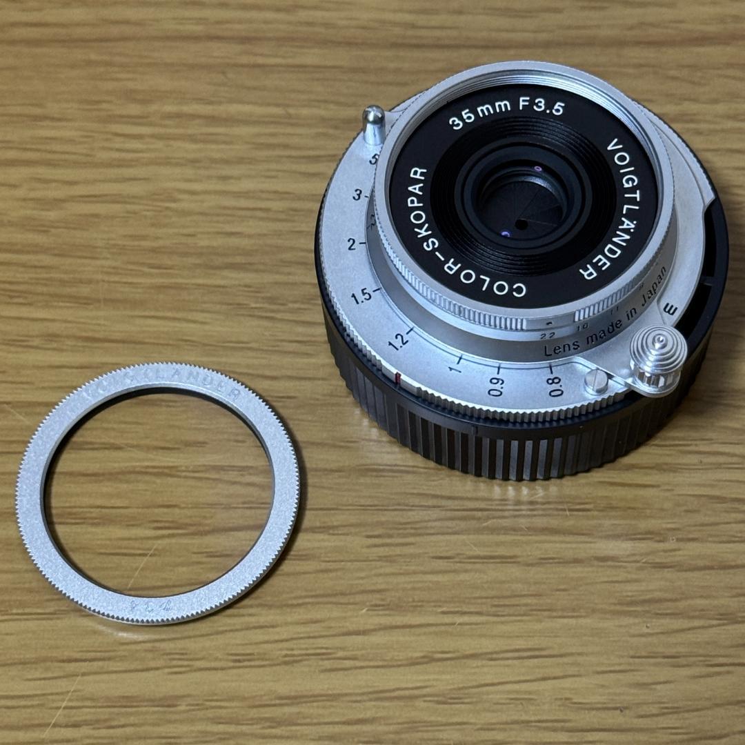 COLOR-SKOPAR 35mm F3.5 Asph VM シルバー