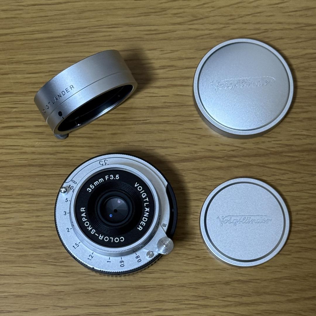 COLOR-SKOPAR 35mm F3.5 Asph VM シルバー