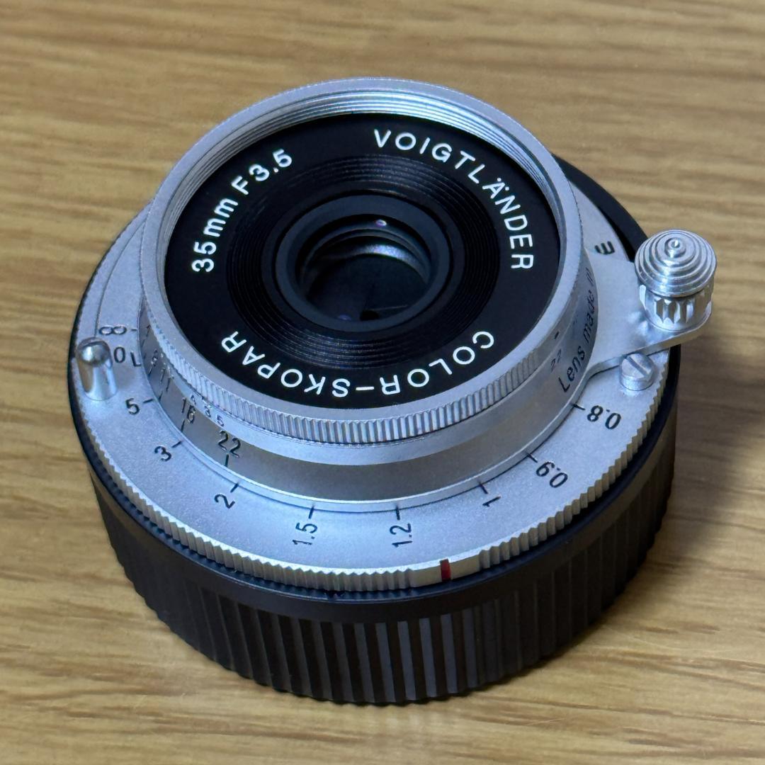 COLOR-SKOPAR 35mm F3.5 Asph VM シルバー