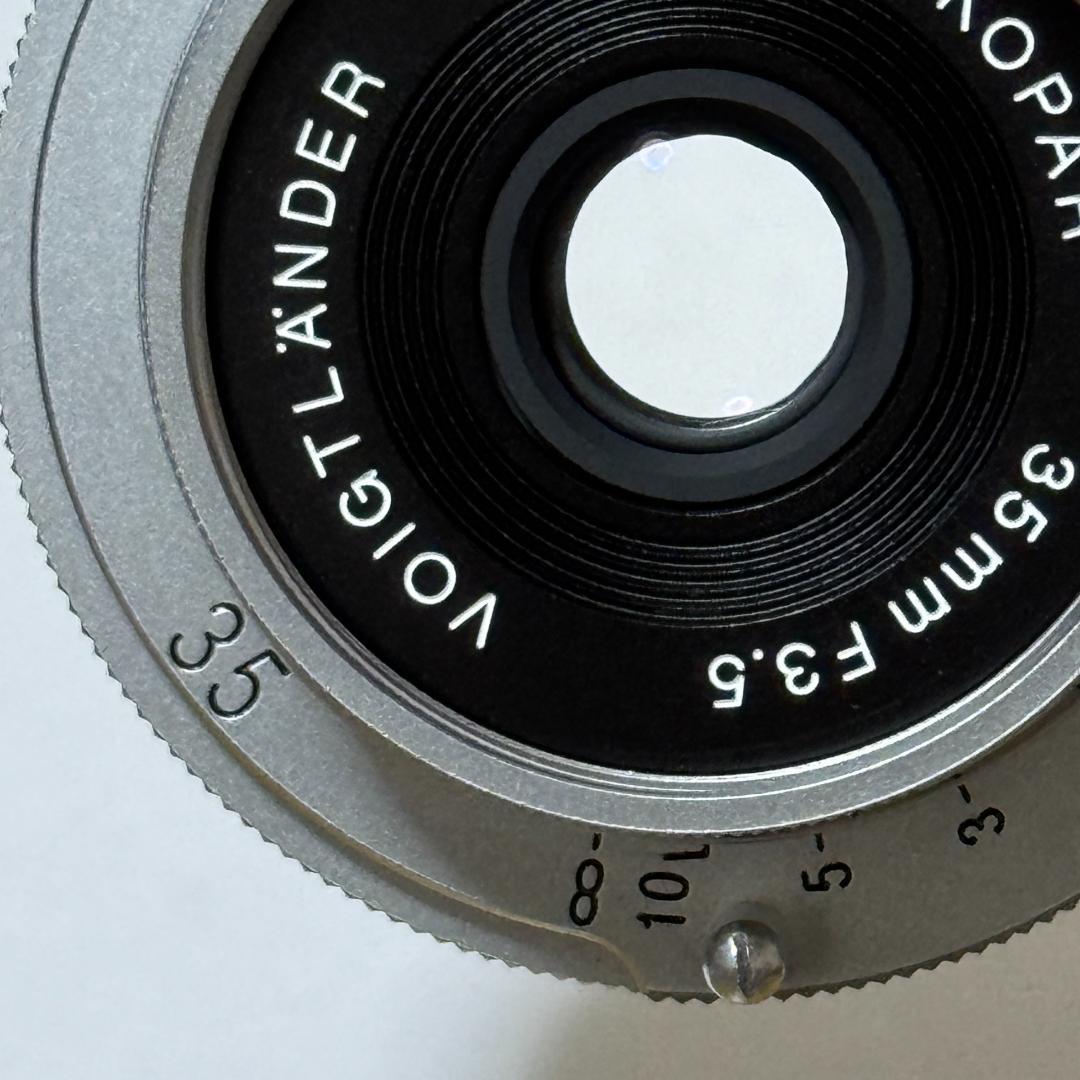 COLOR-SKOPAR 35mm F3.5 Asph VM シルバー