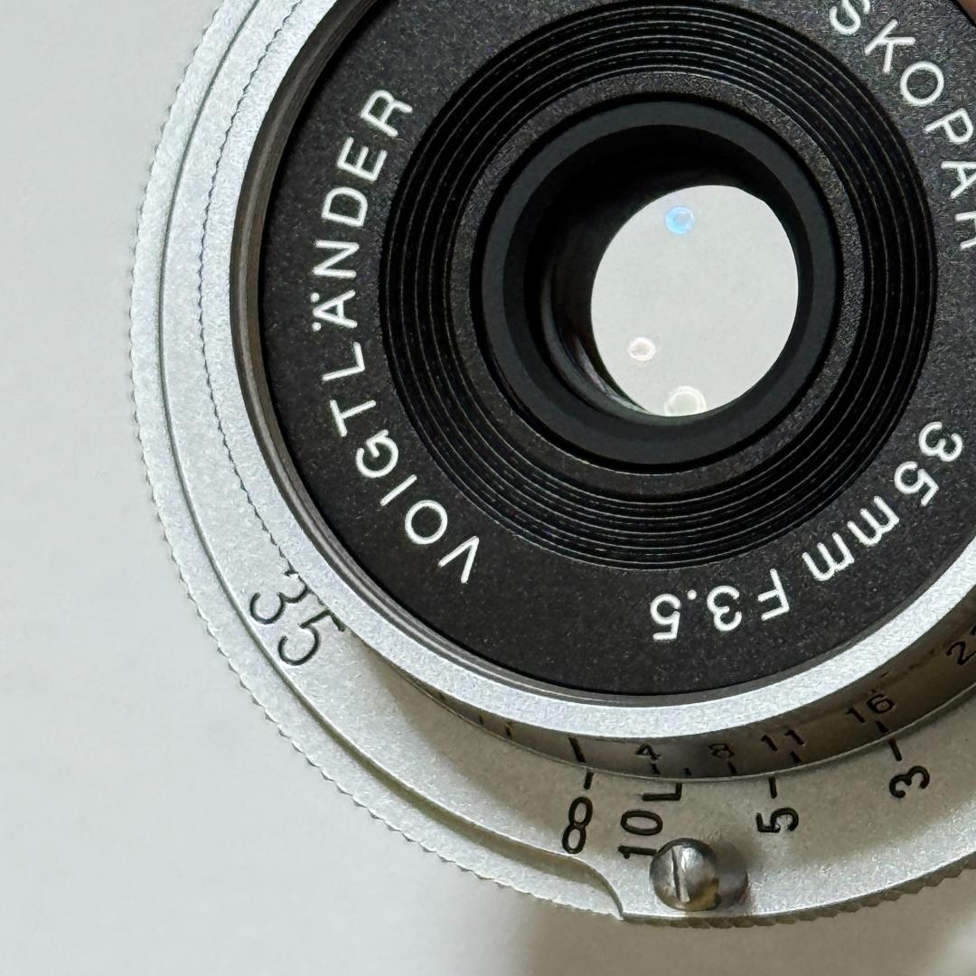 COLOR-SKOPAR 35mm F3.5 Asph VM シルバー