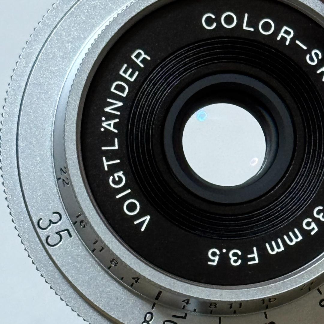 COLOR-SKOPAR 35mm F3.5 Asph VM シルバー
