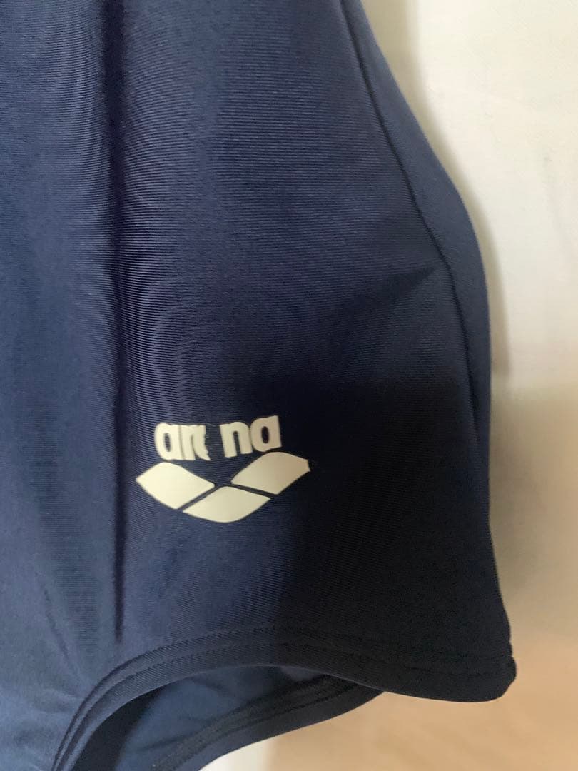 アリーナ ネイビー 水着 ハイバック