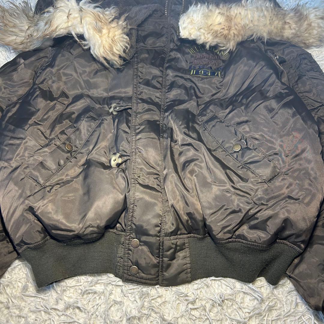 ジャケット・アウター archive N-2B flight jacket fur y2k