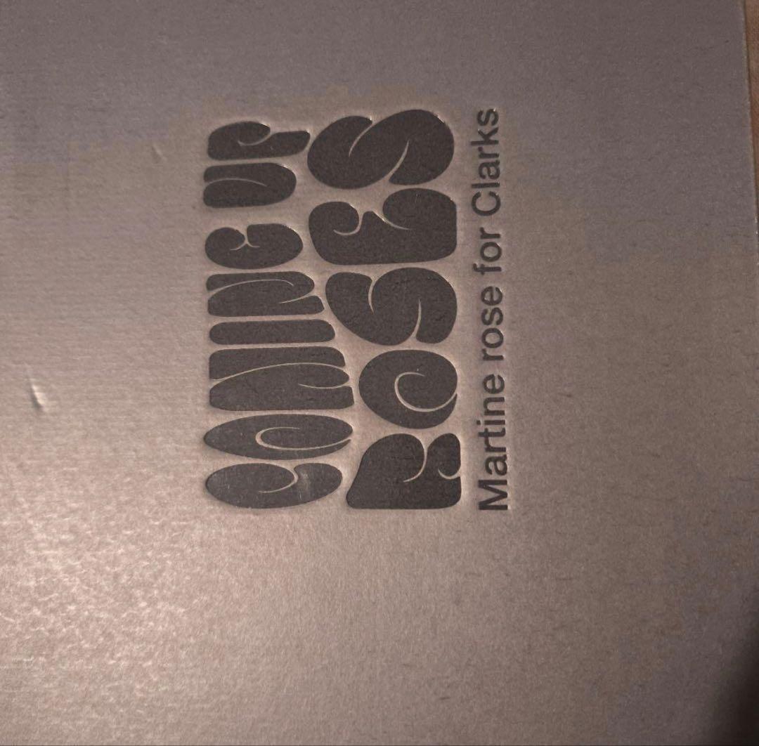 靴 MARTINE ROSE x CLARKS CUR Torview 28cm