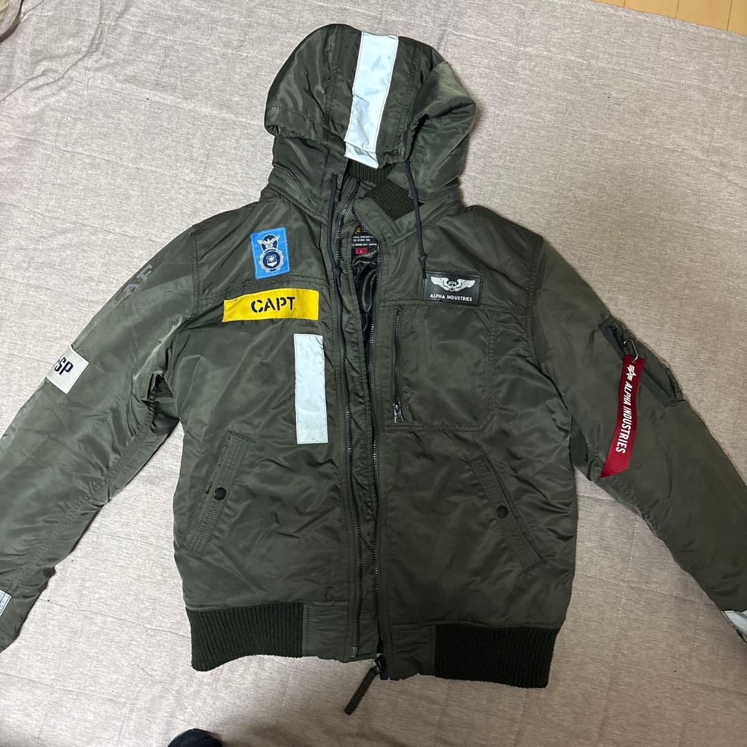 ALPHA MA-1 フライトジャケット オリーブ
