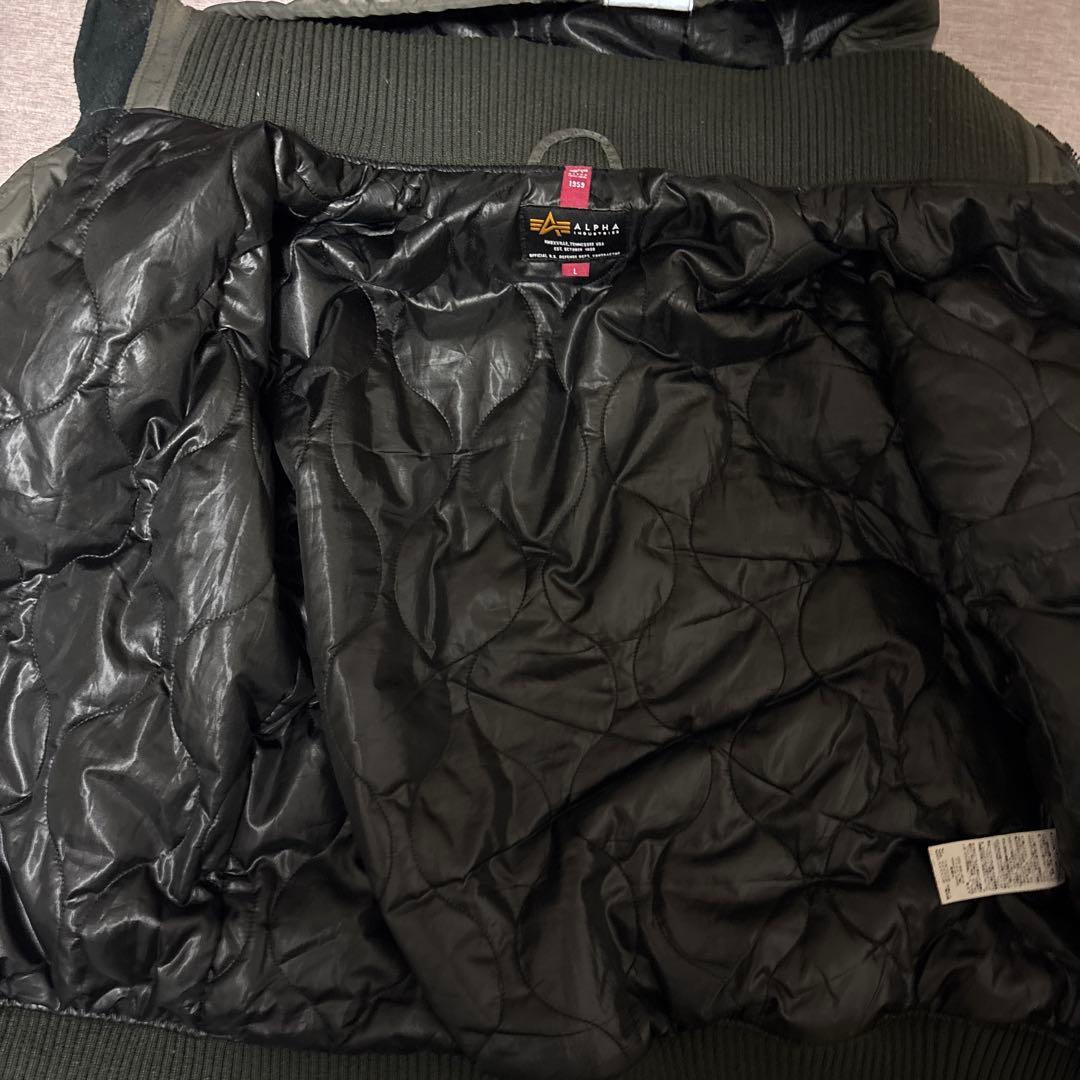 ALPHA MA-1 フライトジャケット オリーブ