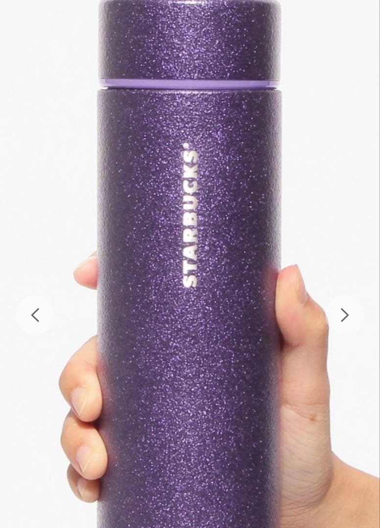 新品　スターバックス　ピンク タンブラー　パープル　ねこ　ボトル　猫