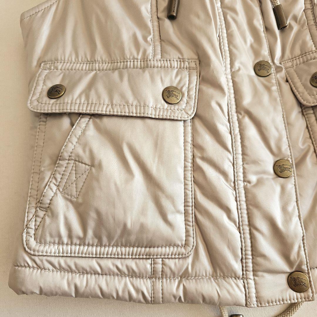 BURBERRY バーバリー ブルーレーベル 裏地ノバチェック 中綿 ベスト