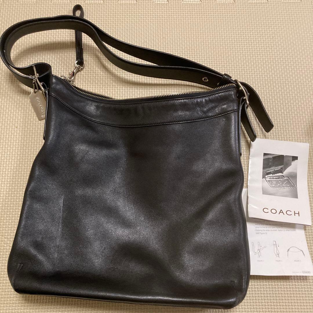 コーチ　COACH ショルダーバッグ　斜めがけ　オールレザー　オールドコーチ