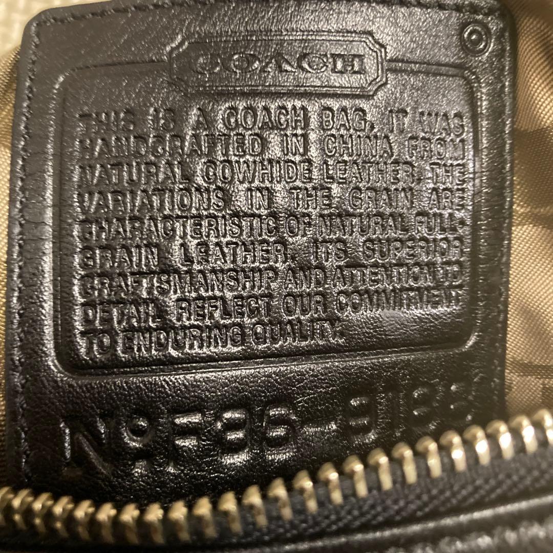 コーチ　COACH ショルダーバッグ　斜めがけ　オールレザー　オールドコーチ