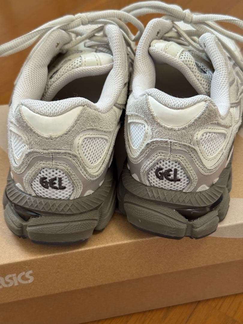 【24cm】Asics Gel-NYC \"Cream/Putty\"