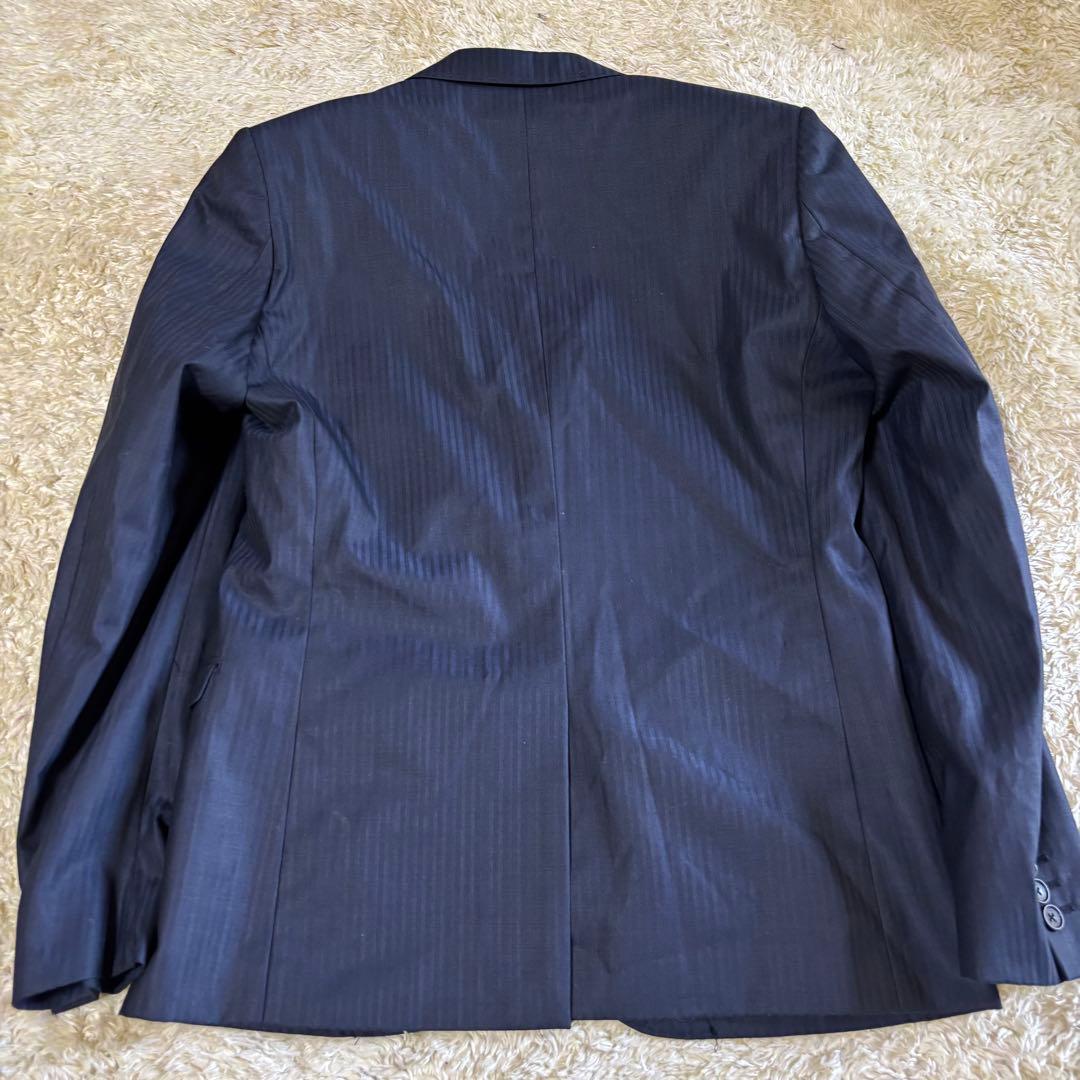美品　タカキュー　メイルアンドコー　スリーピース　スーツ　セットアップネイビー