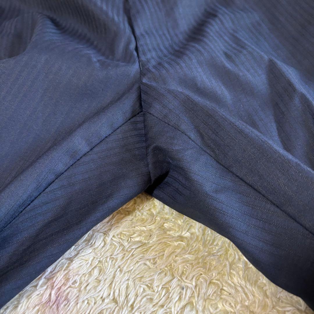 美品　タカキュー　メイルアンドコー　スリーピース　スーツ　セットアップネイビー