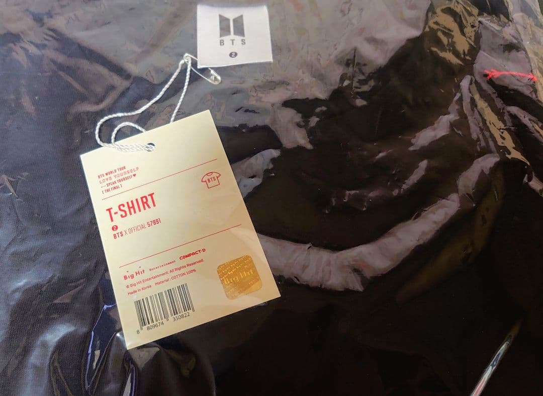 BTS 防弾少年団 LYS SYS THE FINAL T-SHIRT Lサイズ