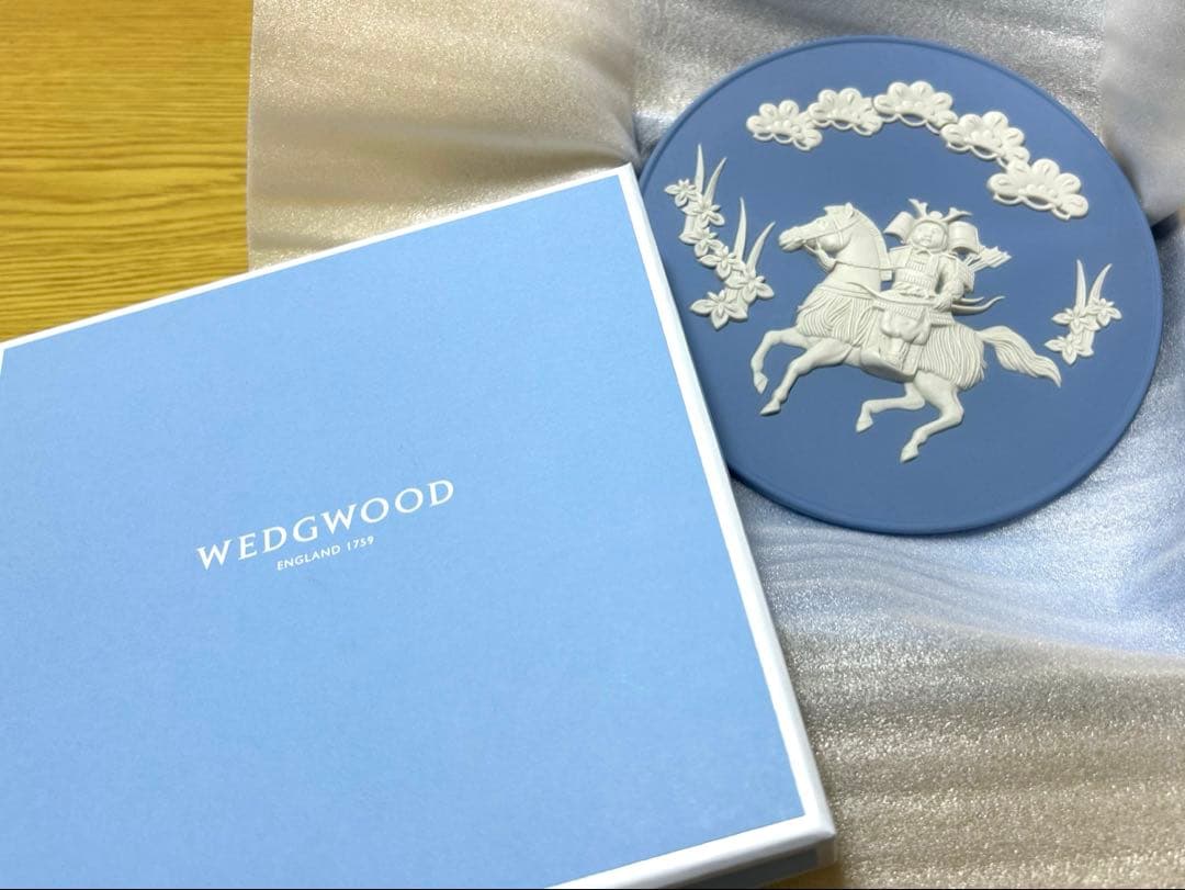  騎馬武者 プレート 五月人形