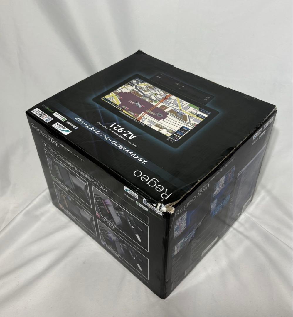 新品Regeo AZ-921　9インチ フローティングナビ　カーナビ（箱難あり）