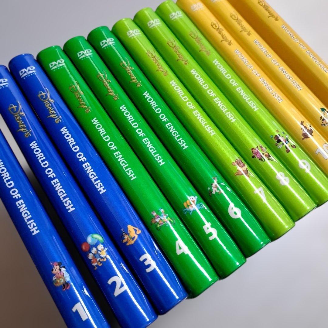 【ガイドブック付】 ディズニー英語システム　ストレートプレイ　DVD　全巻セット