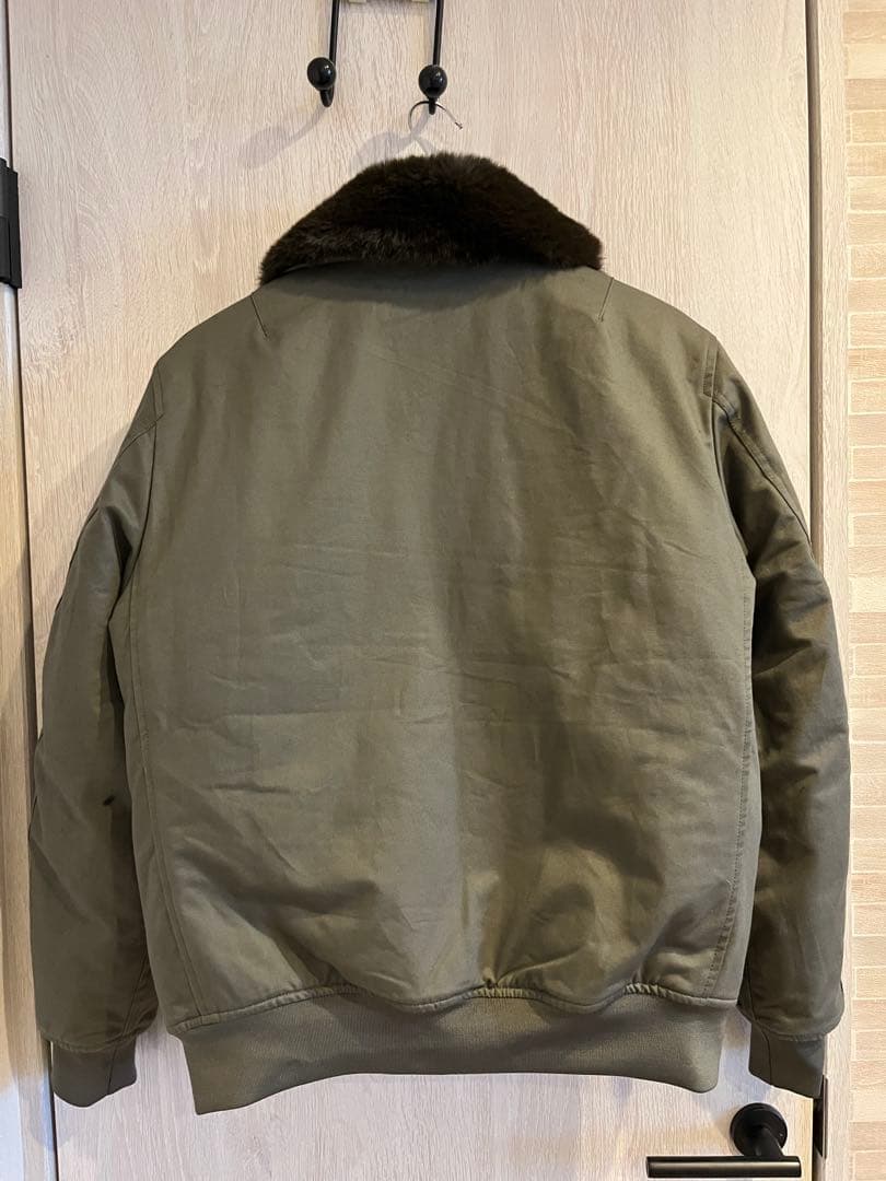 B-15 コットンフライトジャケット中綿入