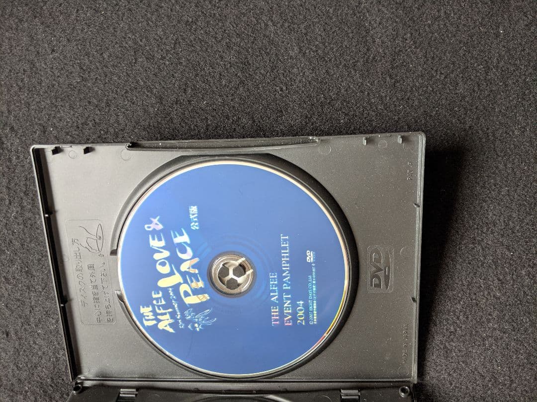 THE ALFEE　EVENT PAMPHLET 2004 DVD コンサート