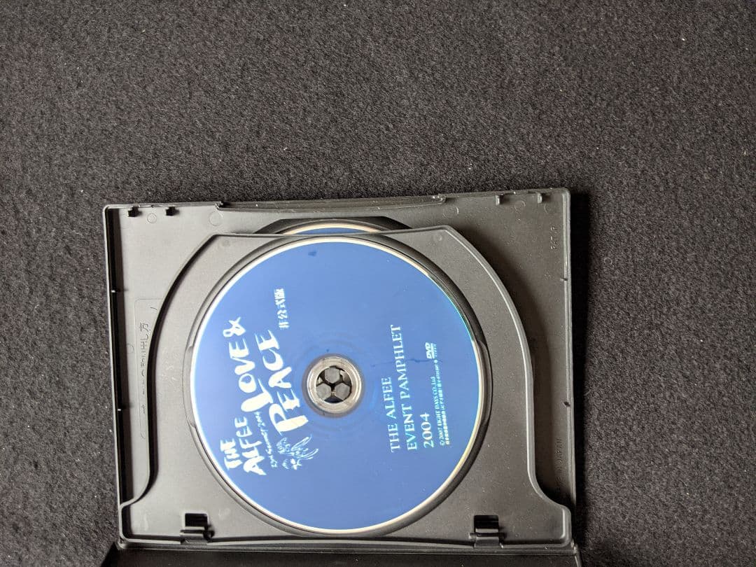 THE ALFEE　EVENT PAMPHLET 2004 DVD コンサート