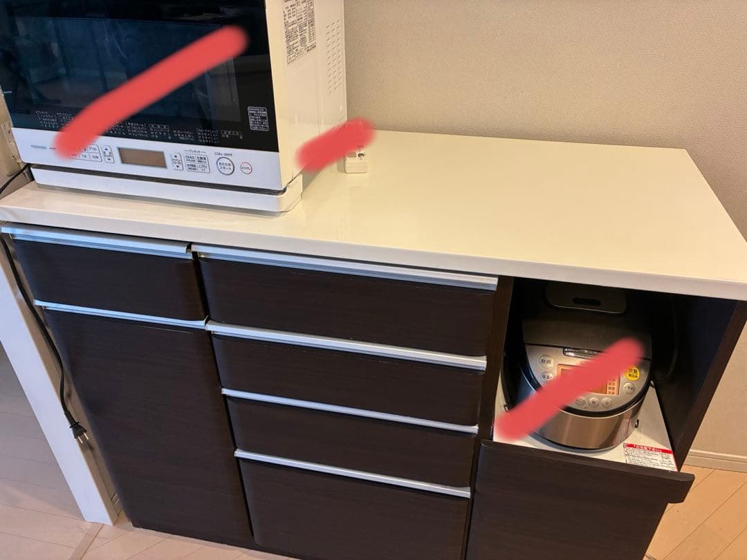 た*に様 ニトリ　食器棚　120cm