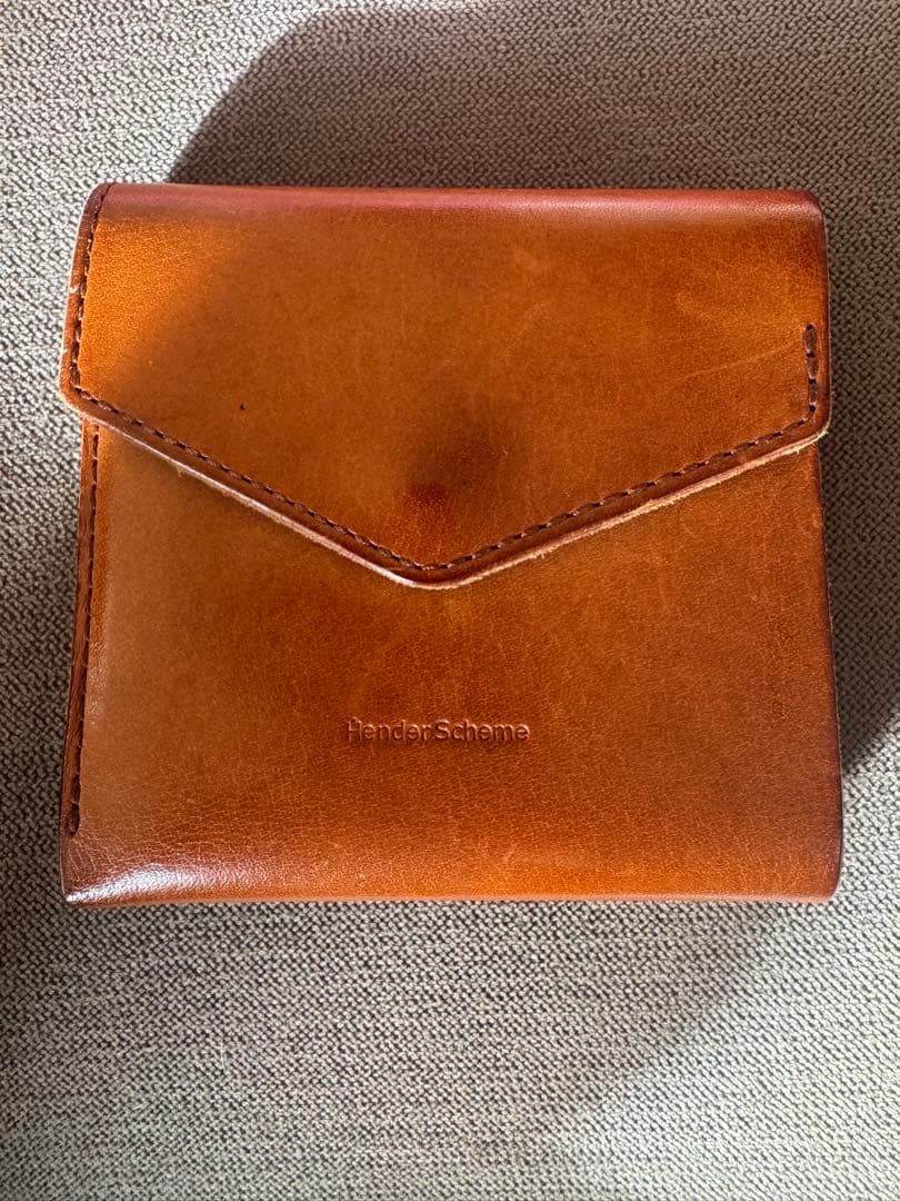 【さいとうさん専用】Hender Scheme ブラウン 三つ折り財布