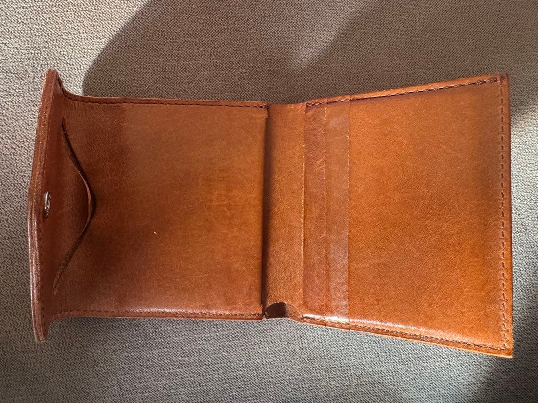 【さいとうさん専用】Hender Scheme ブラウン 三つ折り財布