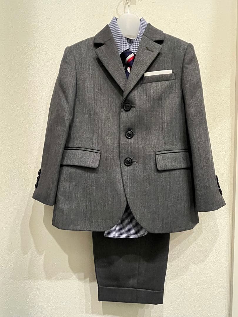 CHOPIN with Kodomo BEAMS ★グレー スーツセット 110