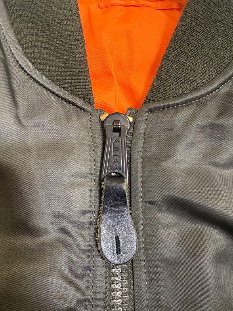 ALPHA MA-1 フライトジャケット ジャパンフィット　Lサイズ