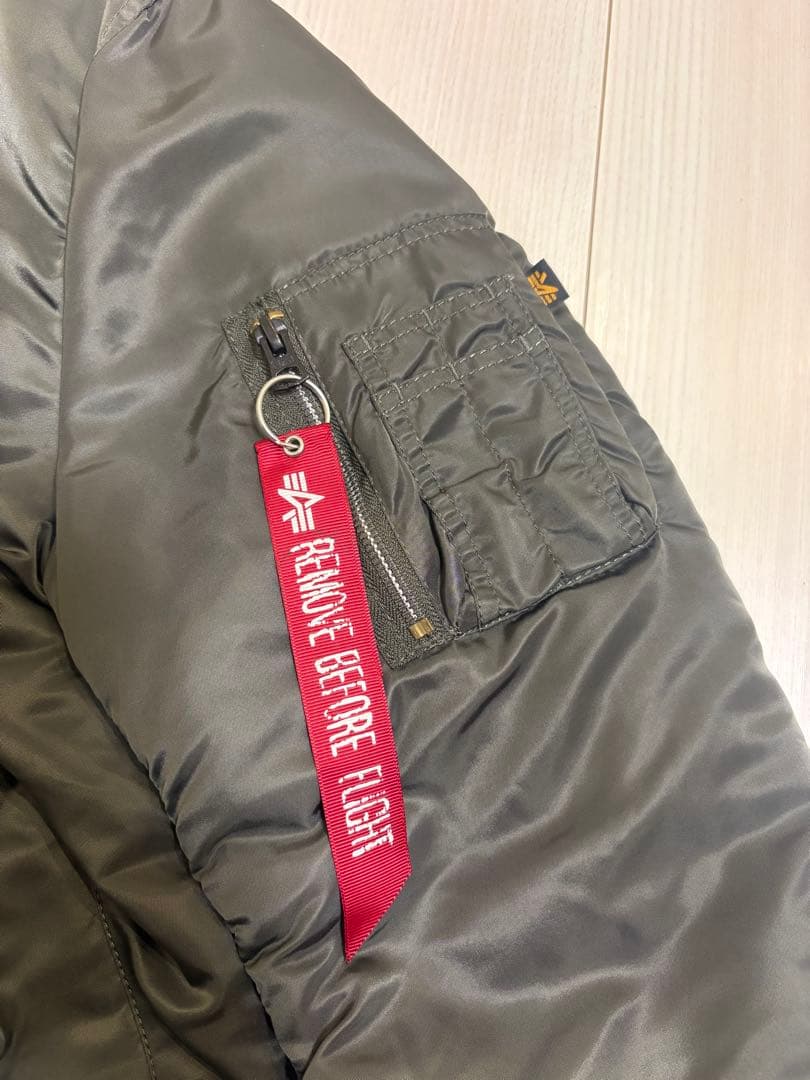 ALPHA MA-1 フライトジャケット ジャパンフィット　Lサイズ