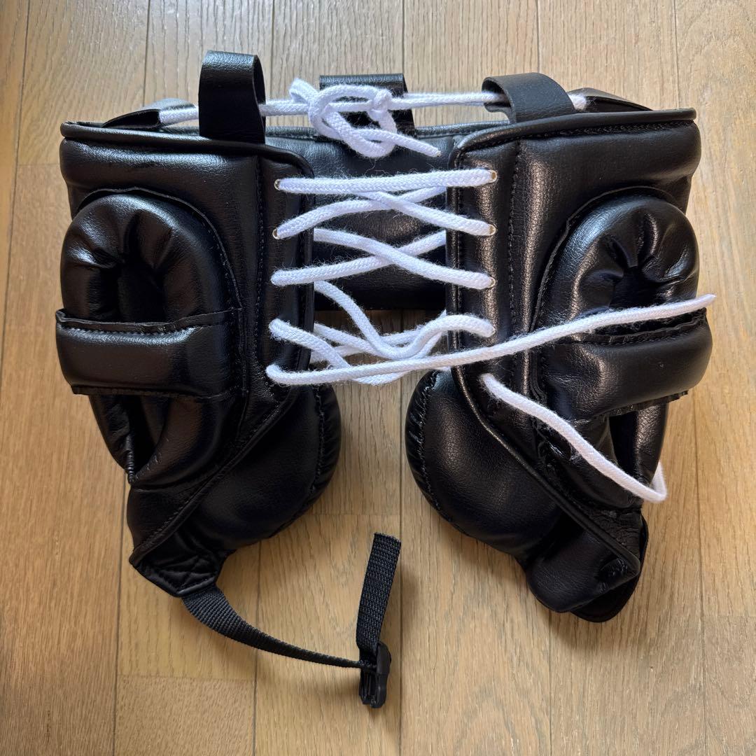 Winning （ウィニング）ボクシング ヘッドギア M 黒 美品