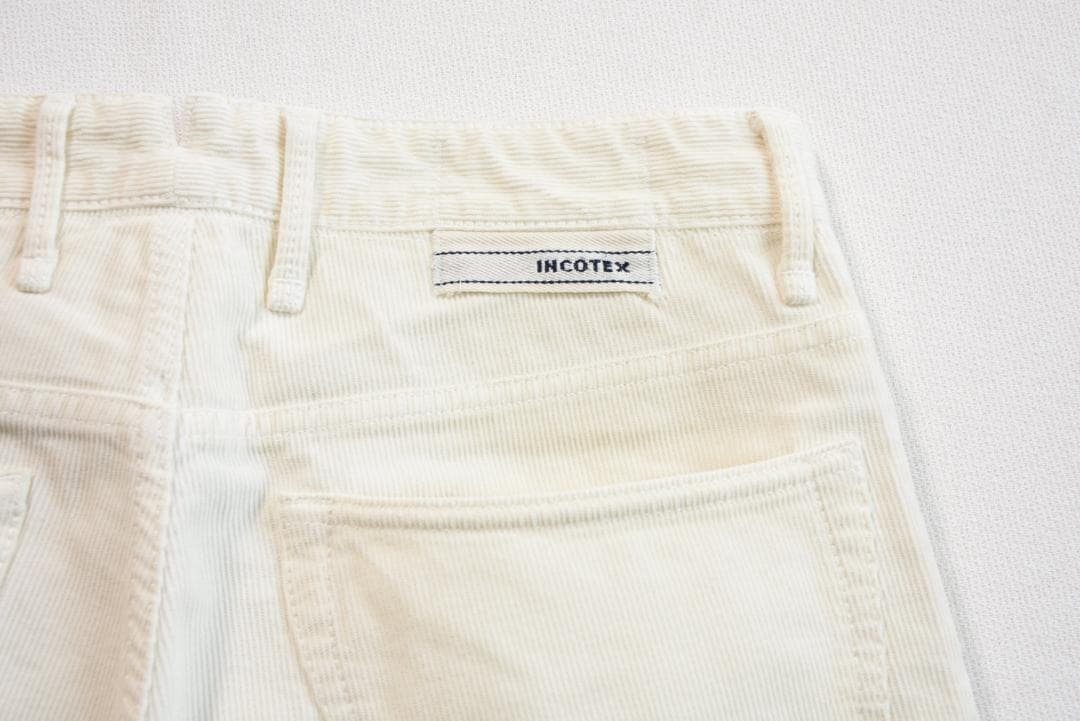 INCOTEX（インコテックス）セルビッチ刺繍が入ったコーデュロイパンツ31