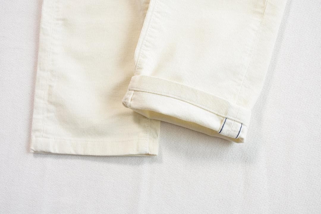 INCOTEX（インコテックス）セルビッチ刺繍が入ったコーデュロイパンツ31