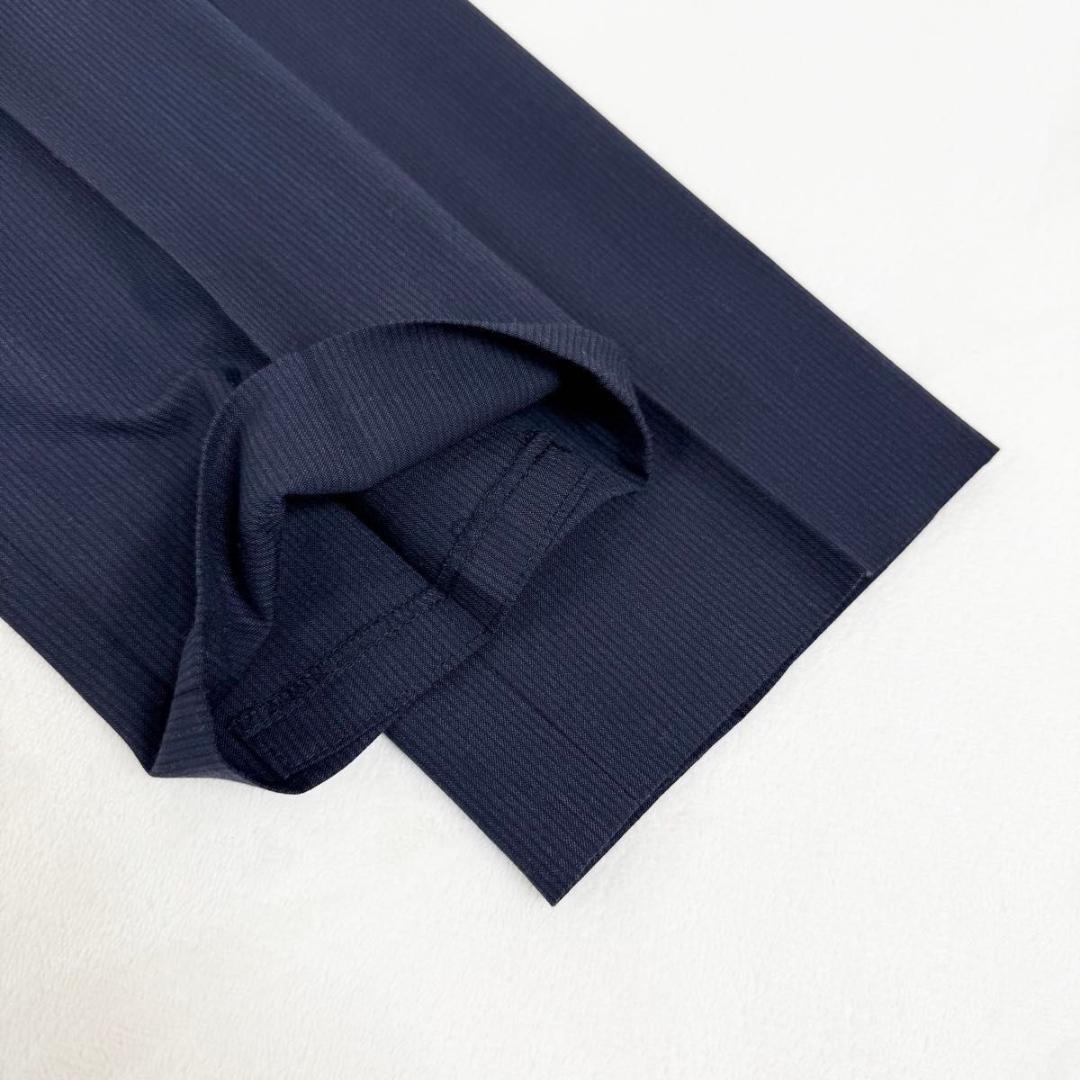 【極美品】レミュー メンズ セットアップ スリーピース スーツ ネイビー Y6