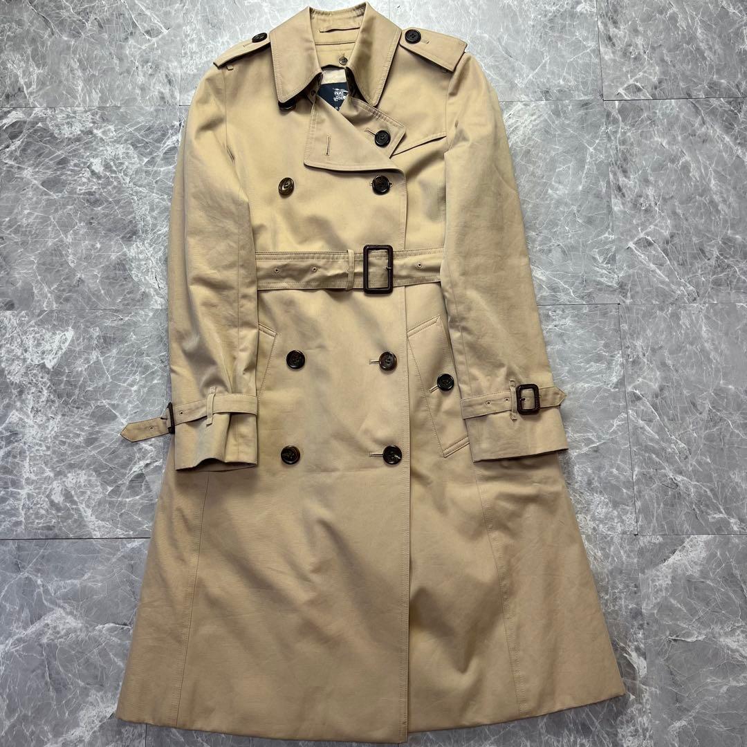 極美品♡バーバリーロンドン　トレンチコート　ベルト　ライナー　ハニーベージュ　S