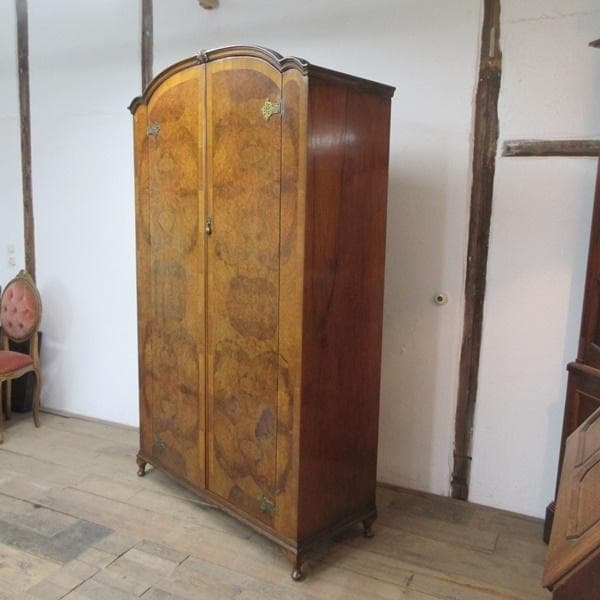 イギリス アンティーク 家具 ワードローブ クローゼット 洋服タンス 6839d