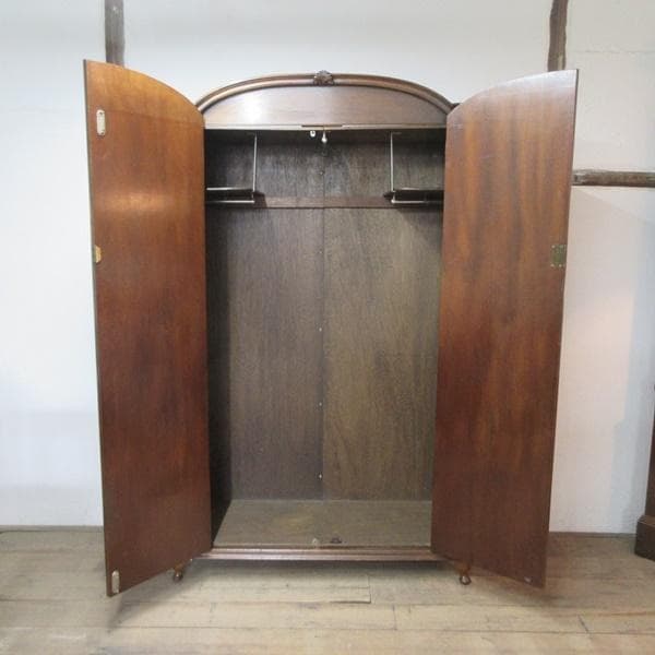 イギリス アンティーク 家具 ワードローブ クローゼット 洋服タンス 6839d