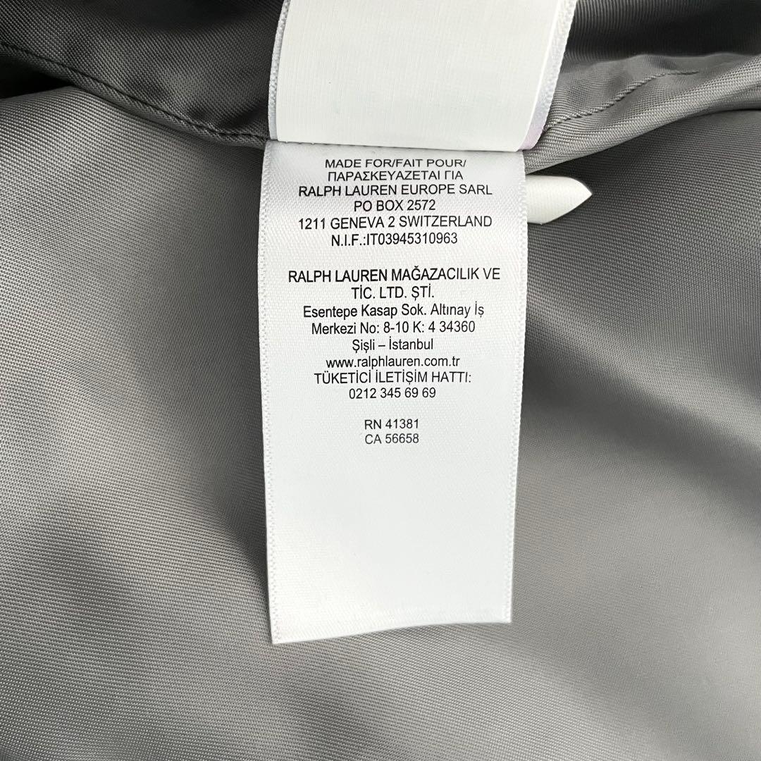 美品★ポロ　ラルフローレン　スタジャン　ワッペン　レディース　ネイビー　S