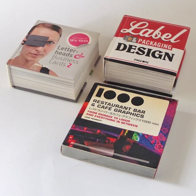 デザインブック3種類セットSet of 3 design books