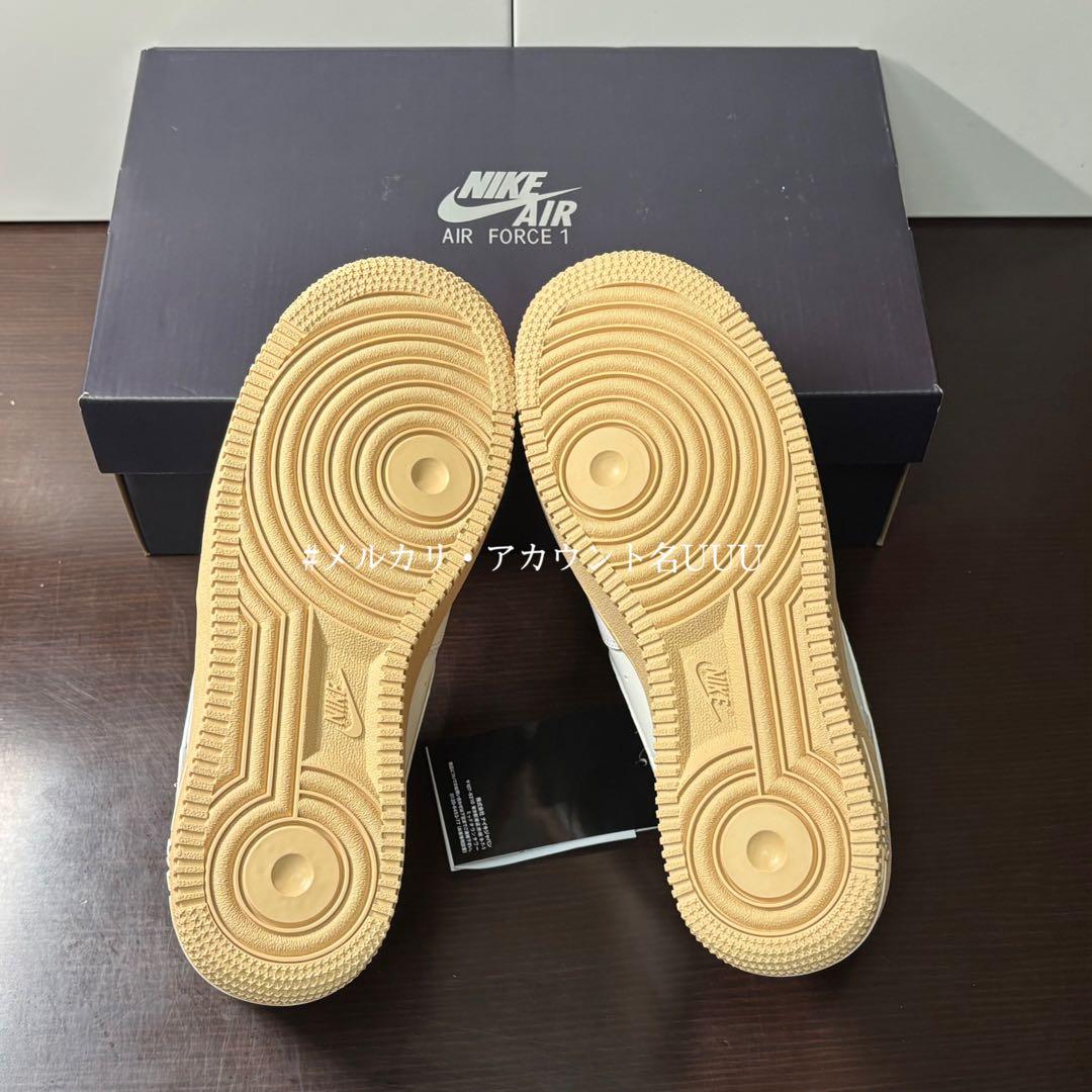 【新品24.5cm】NIKE W エアフォース１'07 セイル/セサミ