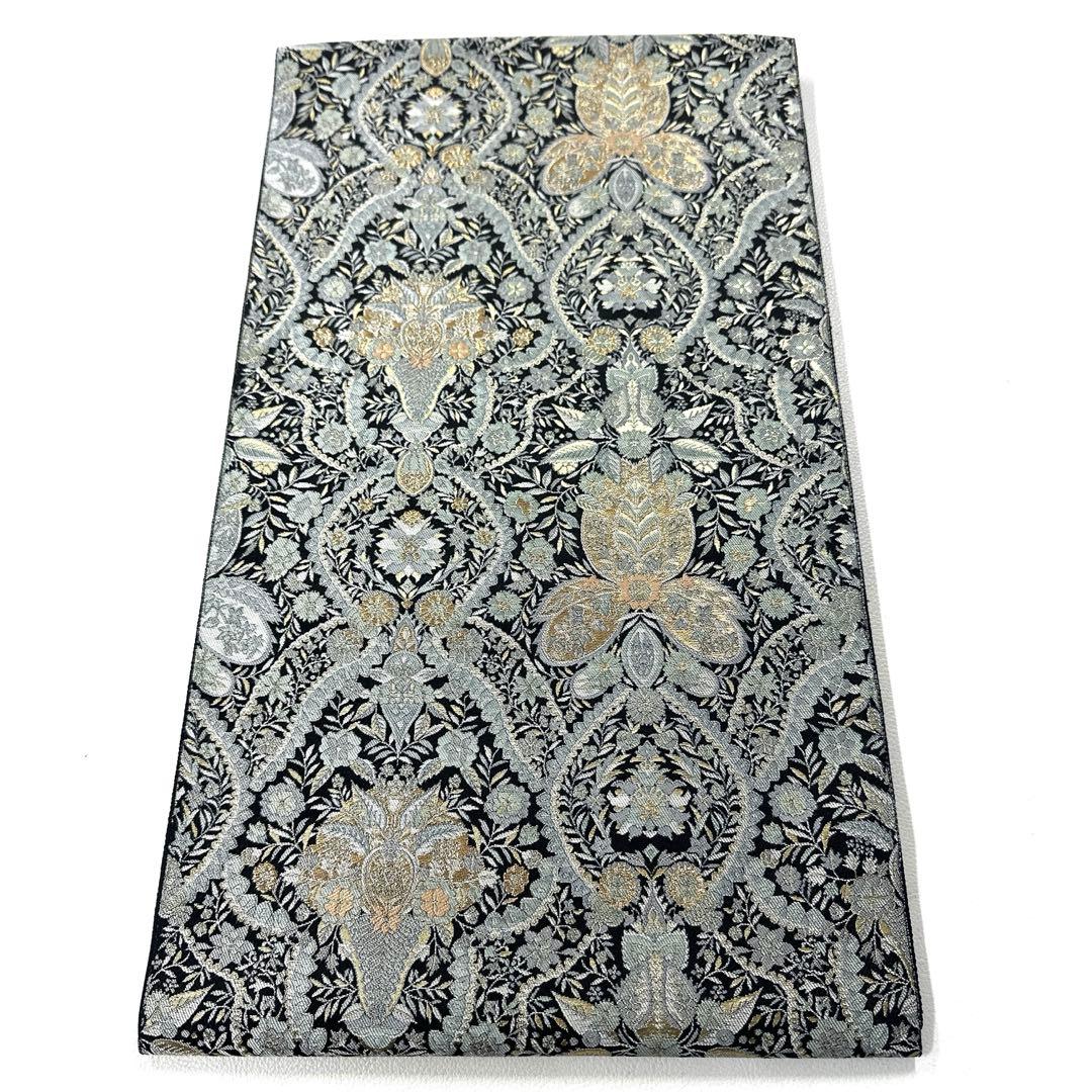 専用帯5135 ●服部織物謹製 高級 正絹 落款 六通 袋帯