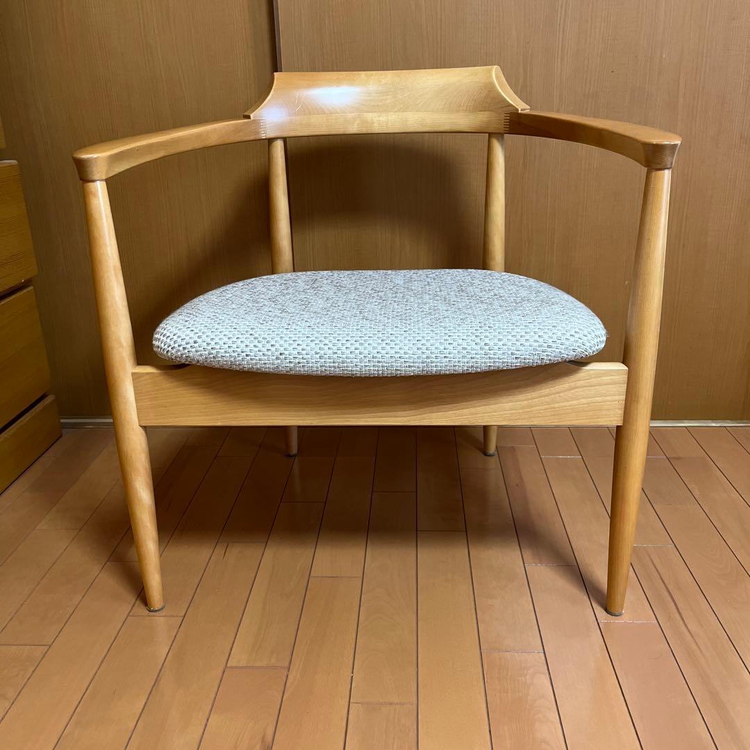 ナチュラルウッド アームチェア