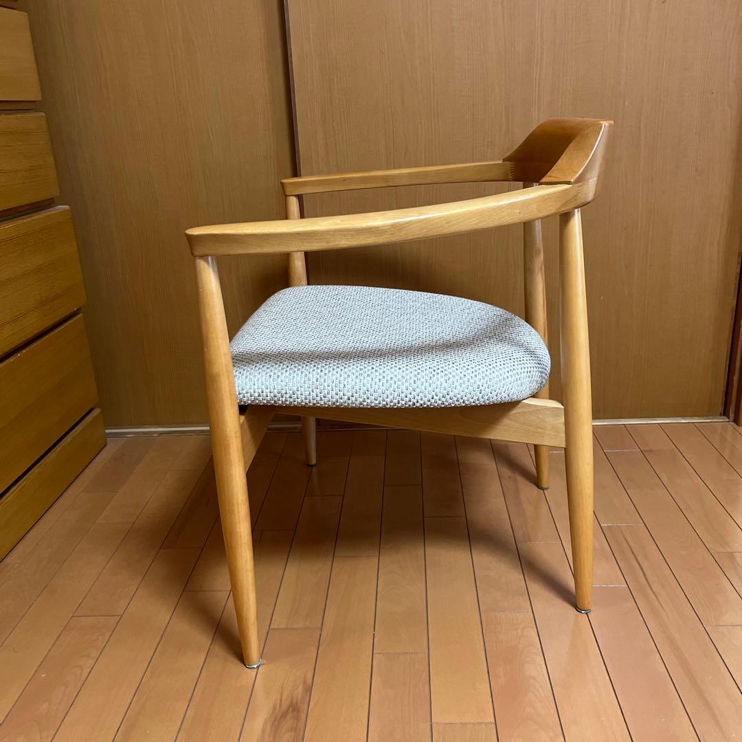 ナチュラルウッド アームチェア