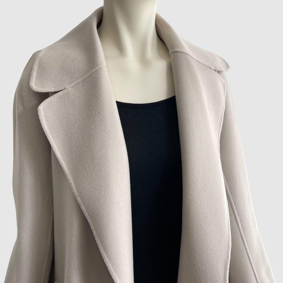 'S MAXMARA エスマックスマーラ ダブルフェイスコート リバーコート